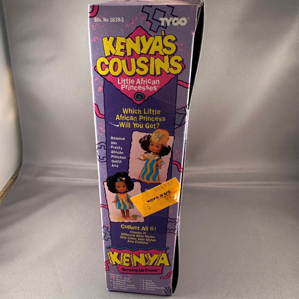 Vintage Tyco Kenya's Cousins‎ Little African Princess Doll NEW 1994 - Picture 4 of 7